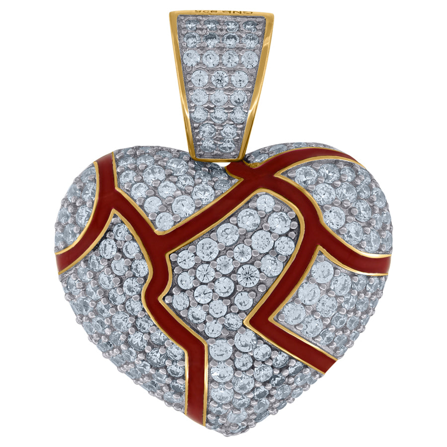 925 Sterling Silver Cz Pendant