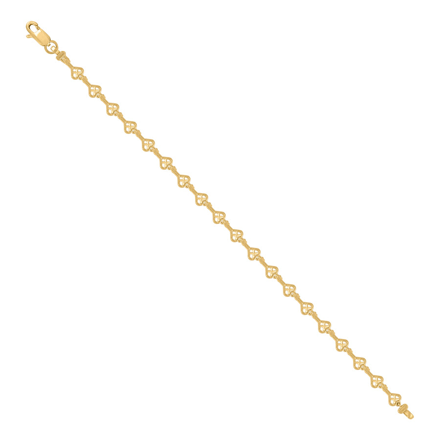 10Kt Gold 8" Bracelet