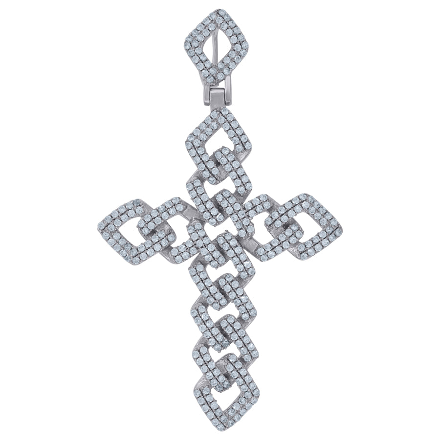 925 Sterling Silver Cz Pendant