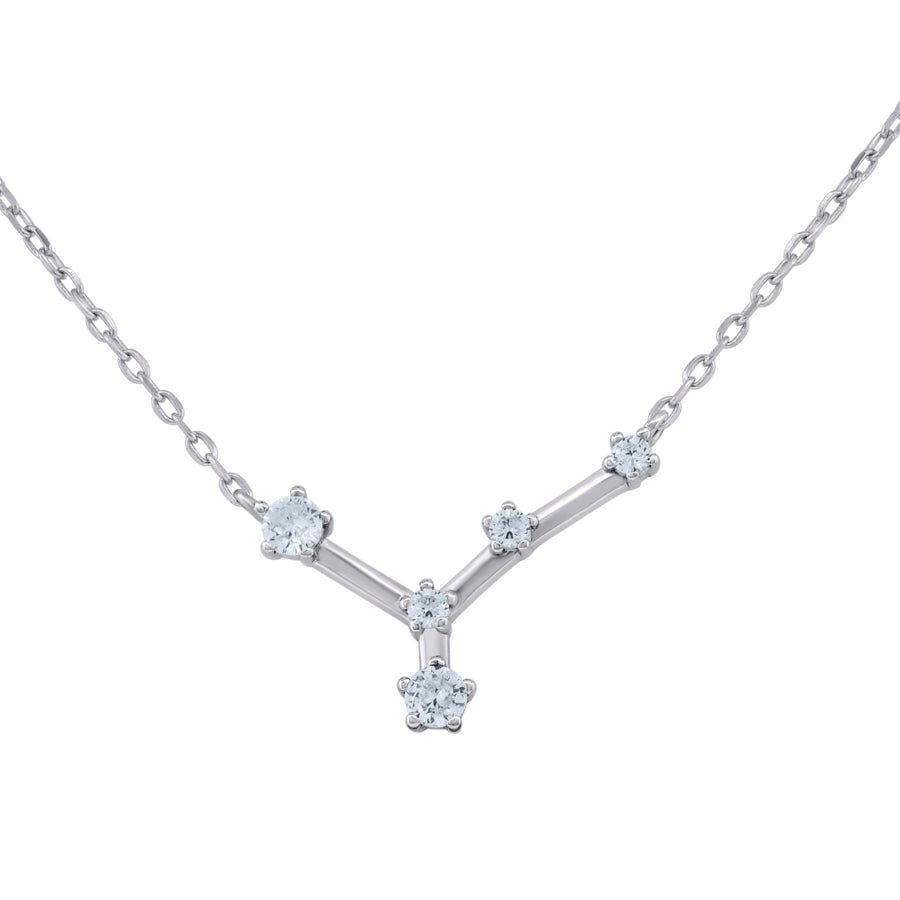 925 Sterling Silver Cancer 18" Necklace