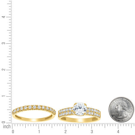 10K-Gold Bridal Ring