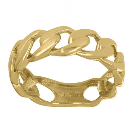 10K Gold Ring 6mm-Sz10