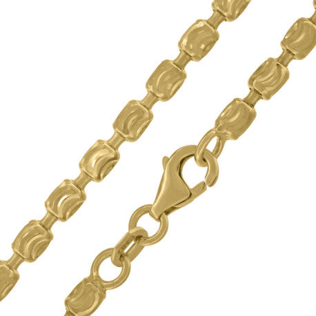 10kt Barrel Chains