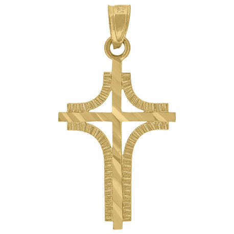 10Kt Cross Charm