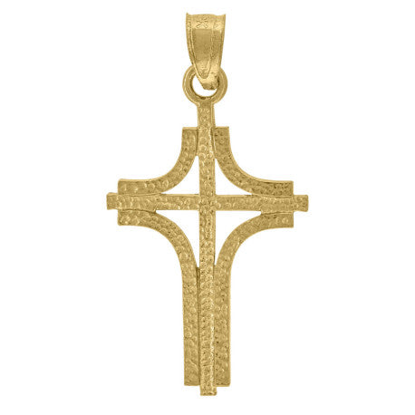10Kt Cross Charm