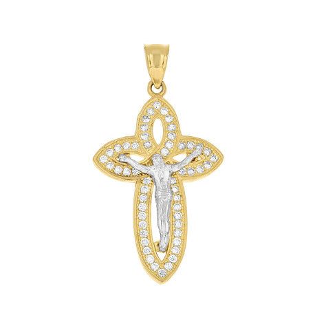 10Kt Cz Charm