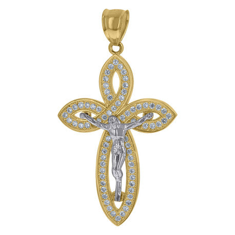 10Kt Cz Charm