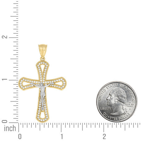 10Kt Cz Charm