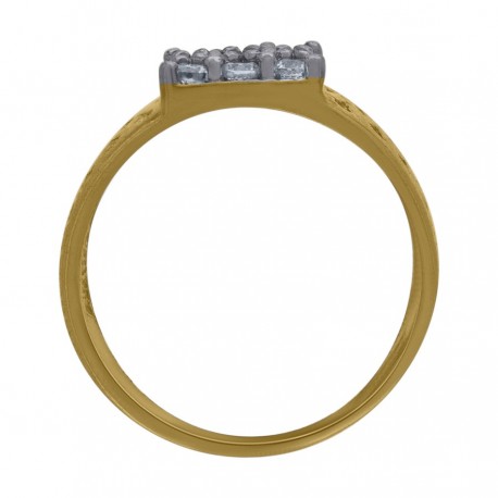 10Kt Cz Ring