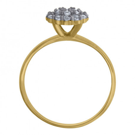 10Kt Cz Ring