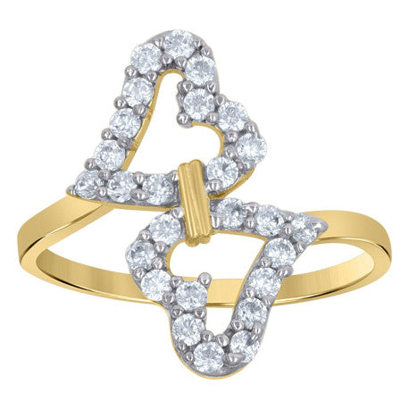 10Kt Cz Ring
