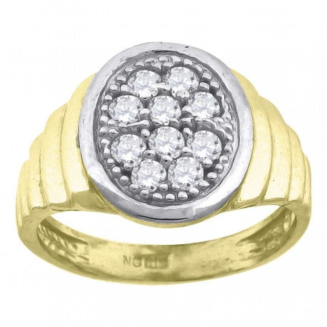 10Kt Cz Ring