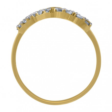 10Kt Cz Ring