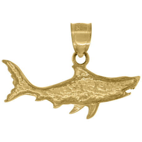10Kt Fish Charm