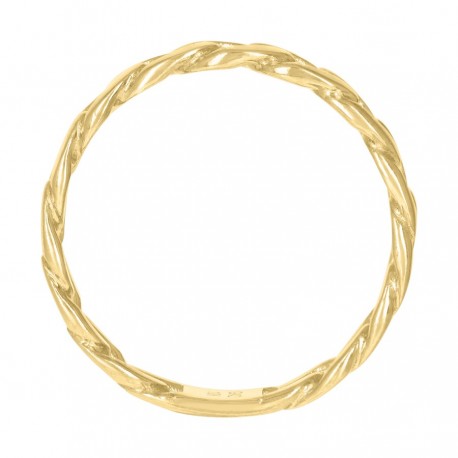 10Kt Gold 5mm Cuban Ring