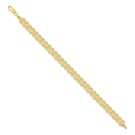10Kt Gold 7" Bracelet