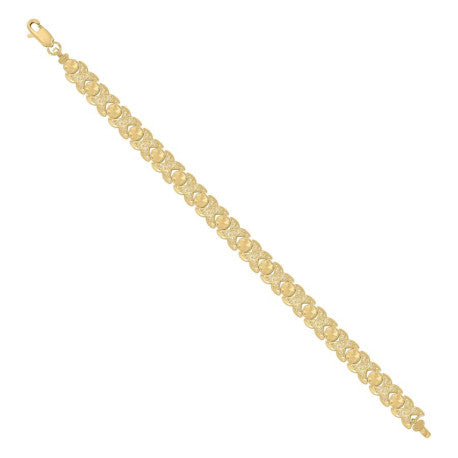 10Kt Gold 7" Bracelet