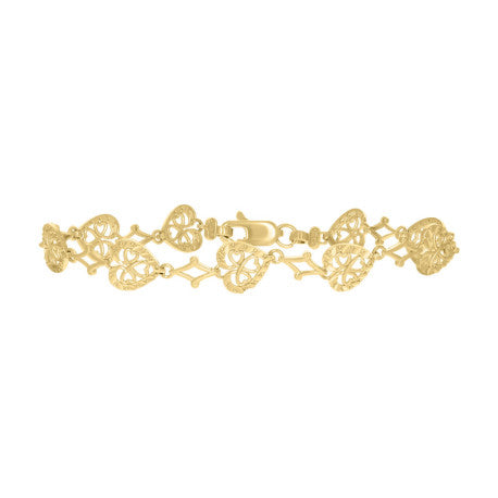 10Kt Gold 7" Bracelet