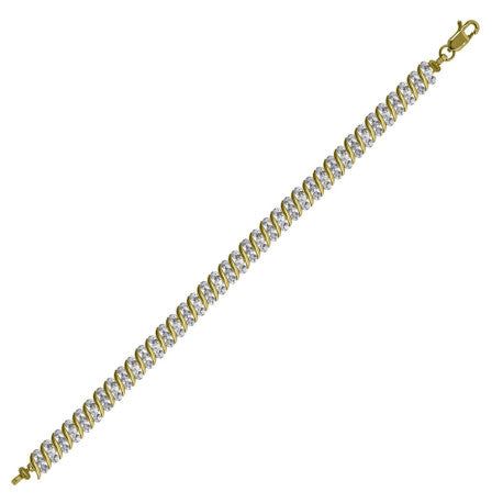 10Kt Gold Bracelet 7"