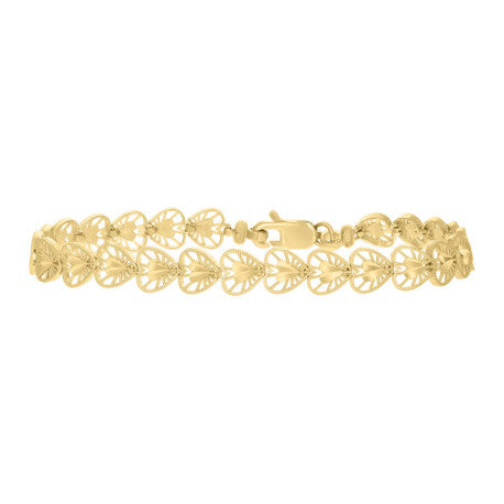 10Kt Gold 7" Bracelet