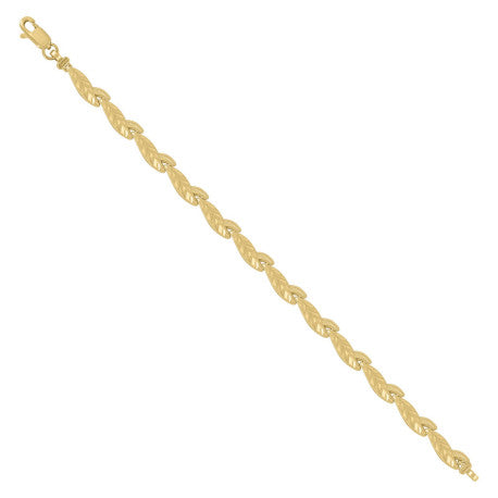 10Kt Gold 7" Bracelet