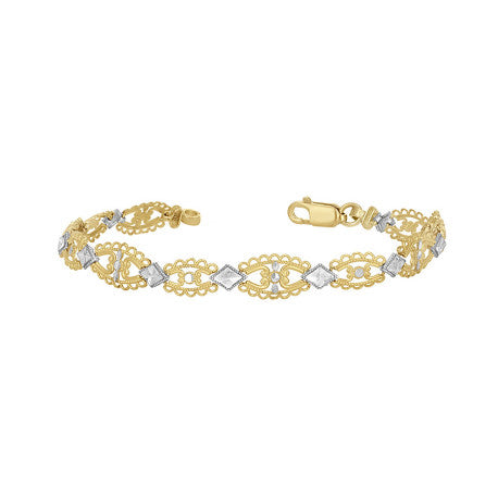10Kt Gold 7" Bracelet