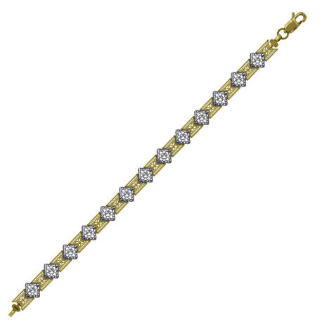 10Kt Gold Bracelet 7"