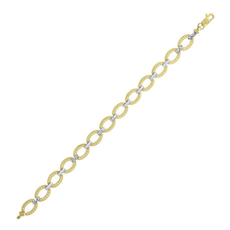 10Kt Gold Bracelet 8"