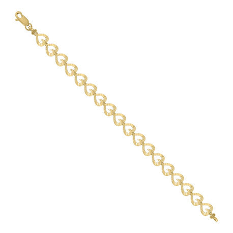 10Kt Gold Bracelet 8"