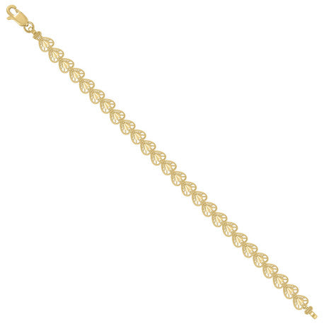 10Kt Gold Bracelet 8"