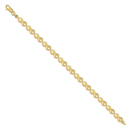 10Kt Gold 8" Bracelet