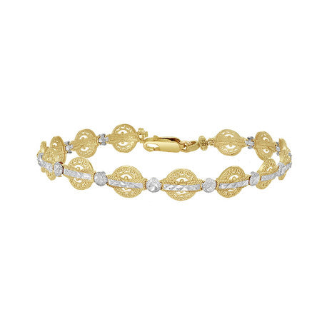 10Kt Gold 8" Bracelet