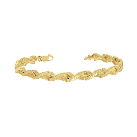 10Kt Gold 8" Bracelet