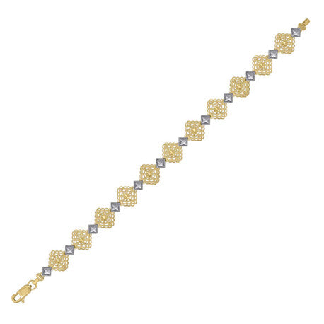 10Kt Gold 8" Bracelet