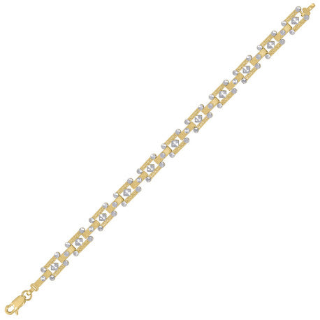 10Kt Gold 8" Bracelet