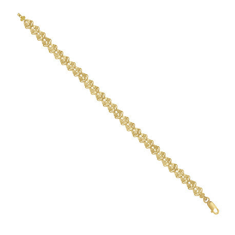 10Kt Gold 8" Bracelet