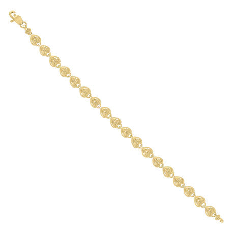 10Kt Gold 8" Bracelet