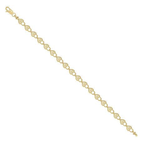 10Kt Gold 8" Bracelet