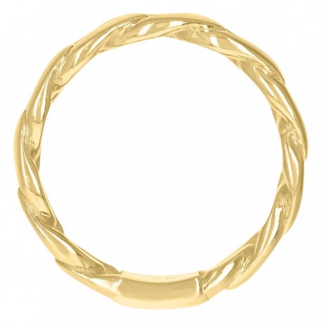 10Kt Gold 8mm Cuban Ring