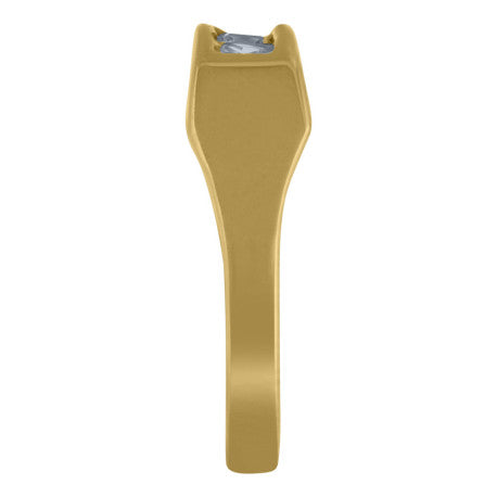 10Kt Gold Cz Baby Ring