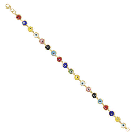 10Kt Gold Bracelet 5Mm-7"
