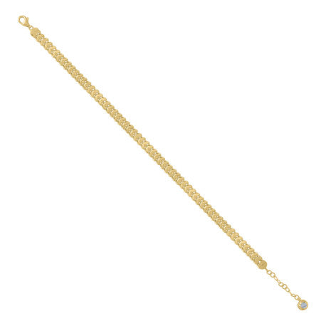10Kt Gold Turkish Bracelet 8"