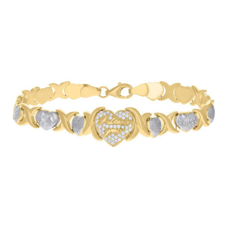 10Kt Gold Bracelet 8"