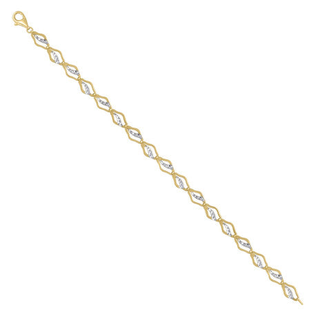 10Kt Gold Bracelet 8"