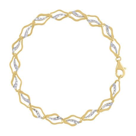 10Kt Gold Bracelet 8"
