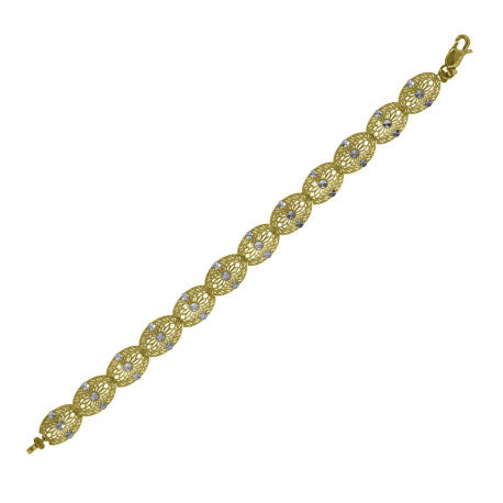 10Kt Gold Bracelet 7"