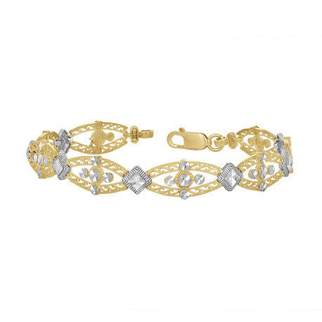 10Kt Gold"7"Bracelet