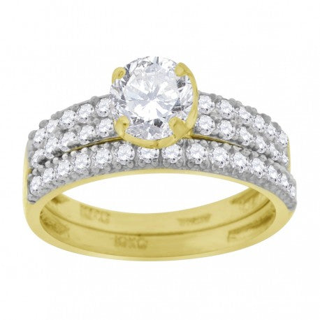 10Kt Gold Bridal Ring