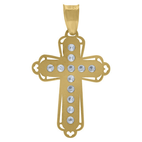 10Kt Gold Cross Pendant
