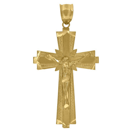 10Kt-Gold Cross Pendant